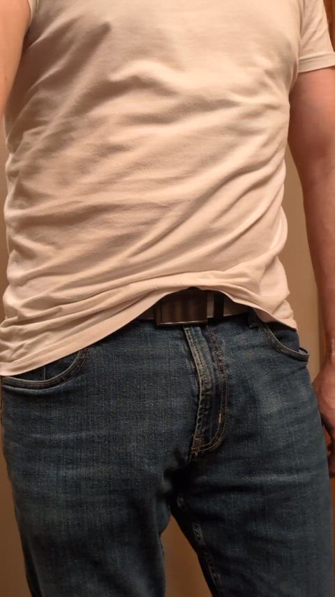 amateur big dick cock homemade solo undressing gif