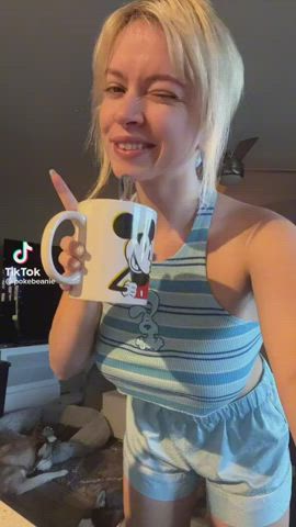 More TikTok underboobs