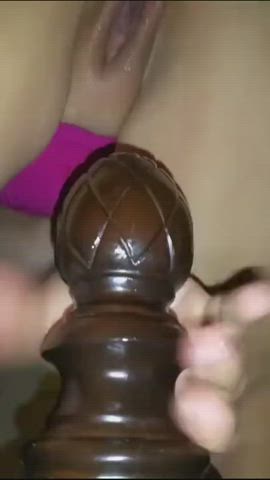 ass asshole close up masturbating object insertion pussy solo wet pussy r/weird_porn