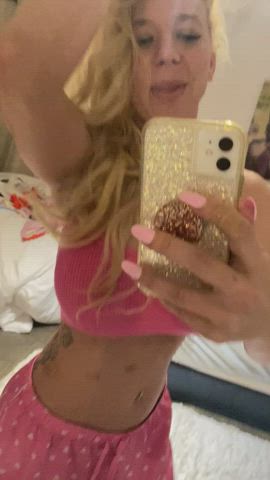blonde boobs onlyfans gif