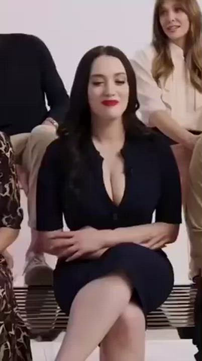 Big Ass Big Tits Boobs Kat Dennings Lips Pale Thick gif