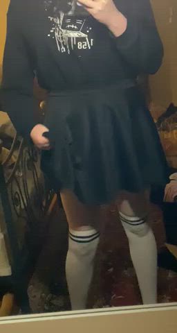 New skirt with small surprise >///<