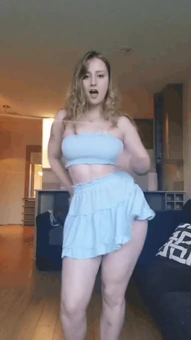 The classic spin-upskirt