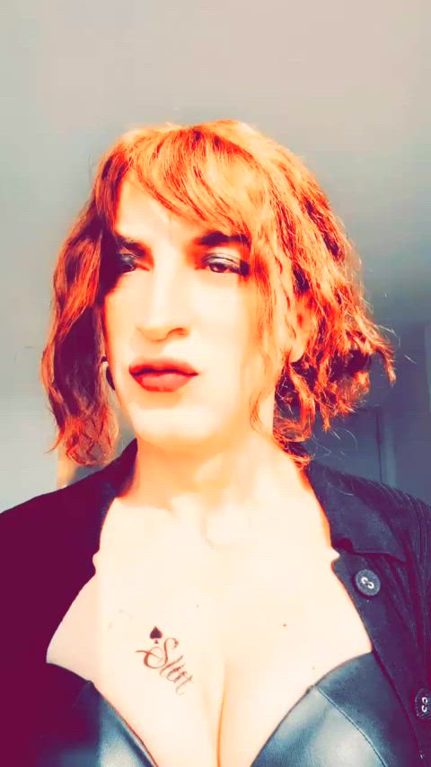 big tits tits milf trans natural tits hotwife sissy femboy tiktok gif