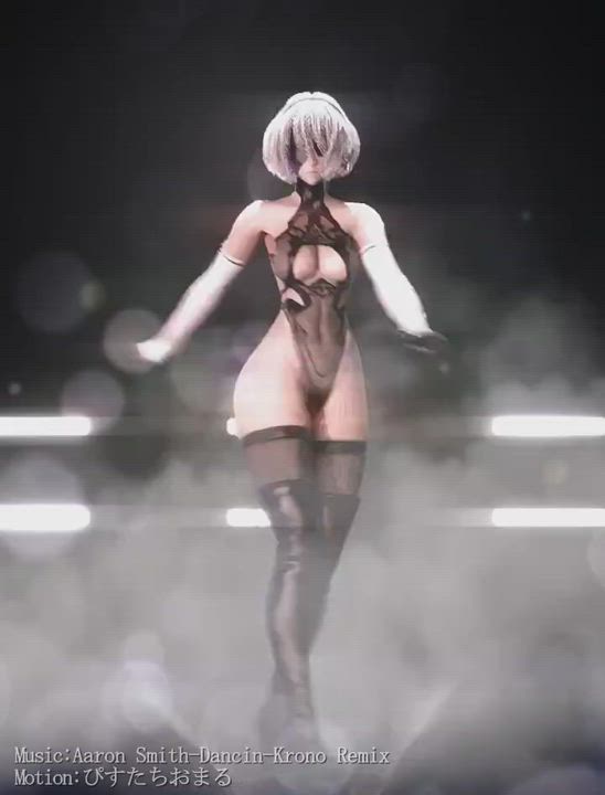 2B Aaron Smith - Dancin (3D Ikeda) [Nier Automata]