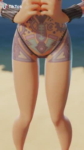 Animation Dancing Girls Tits gif