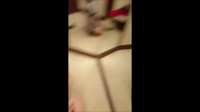 Asian teen snapchats herself sucking dick in dressing room