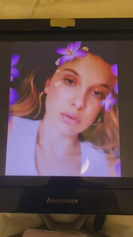 Millie Bobby brown cumshot tribute