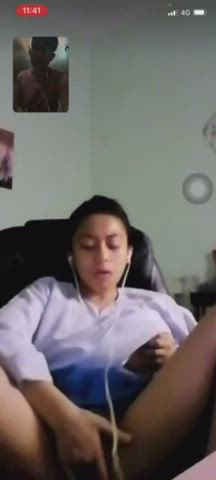 asian hijab malaysian schoolgirl teen gif