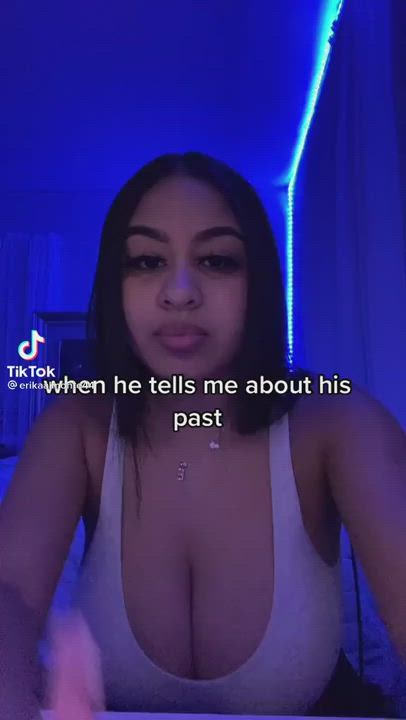 Big Tits Teen TikTok gif