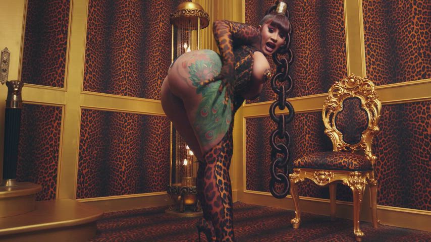 ass big ass cardi b gif