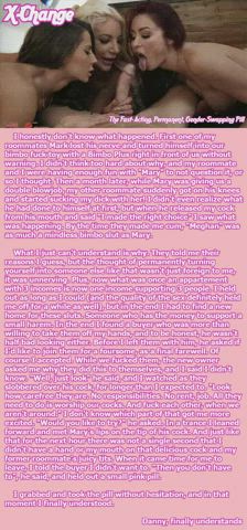 Blowjob Caption XChange gif