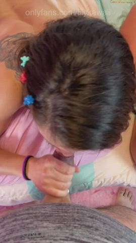 Accidental Creampie Creampie FFM gif