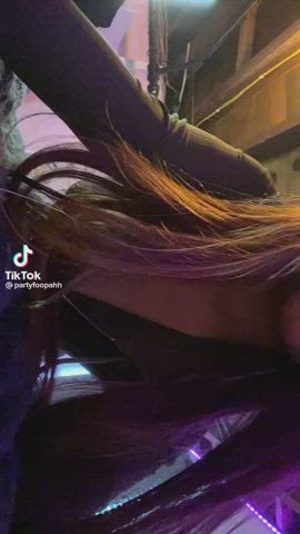 long hair nipple tiktok gif