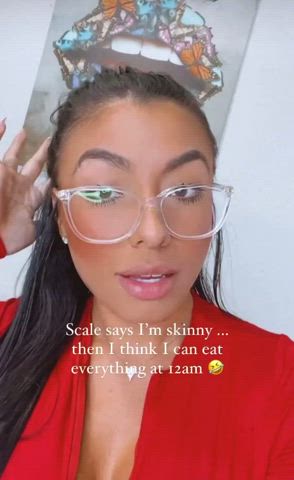 Cute Latina Ponytail gif