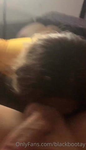 When you’re eating his ass but he’s thinking about your bootay. ?