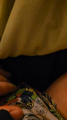 over the boxers teasing