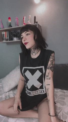 Body Dancing Sex Tattoo Tongue Fetish gif