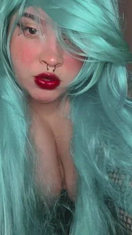 Chubby Femdom Mistress gif