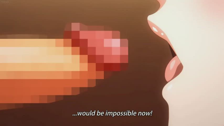 Blowjob Hentai Stretching gif