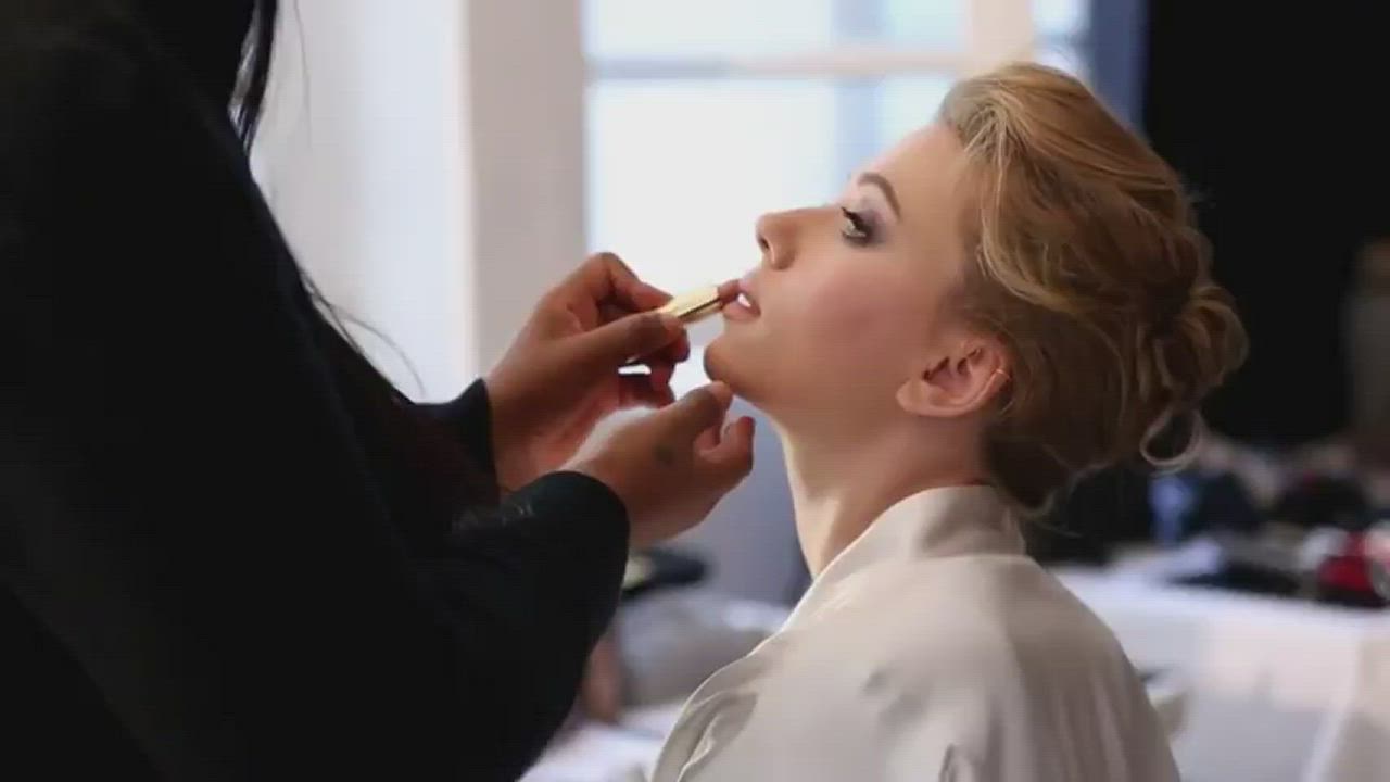 Behind The Scenes Celebrity Scarlett Johansson gif