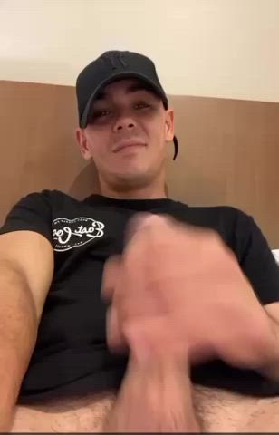 airplane daddy jerk off step-dad gif