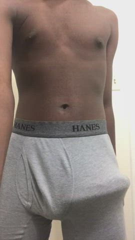 big dick jerk off solo gif