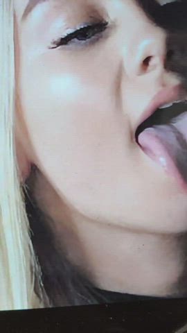 Pretty Blonde Drowned all over her Sexy Face