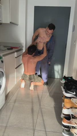 My client told me that his dream was to be fucked by a plumber🥵 and that's