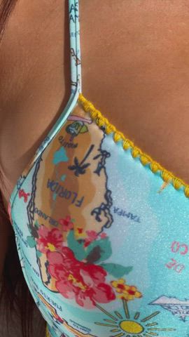 Bikini Boobs Close Up Tits gif