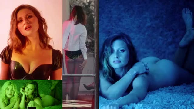 Aly Michalka - mini-loop / split-screen from Church (Aly & AJ music video)