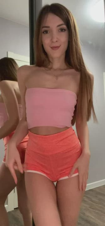 Teen TikTok Tits gif