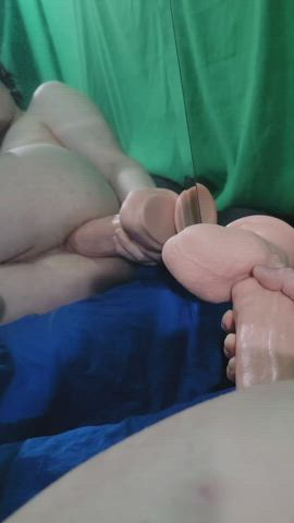 anal ass big dick dildo femboy trans gif