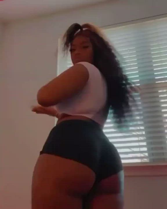 Booty Ebony Ebony Couple gif
