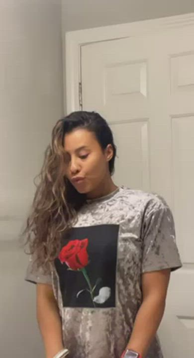 Dancing TikTok Tits Titty Drop gif