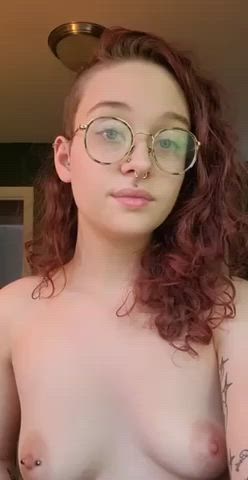 Boobs Petite Talking Dirty Porn GIF
