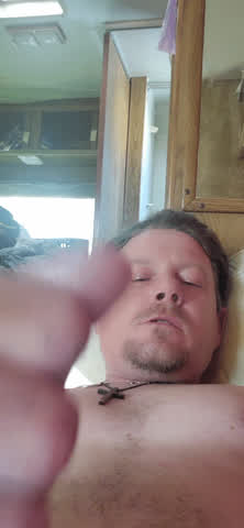 big dick cumshot male masturbation gif