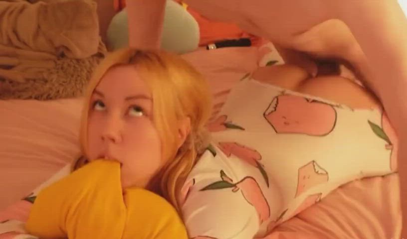 big ass big dick biting cute petite pronebone teen gif