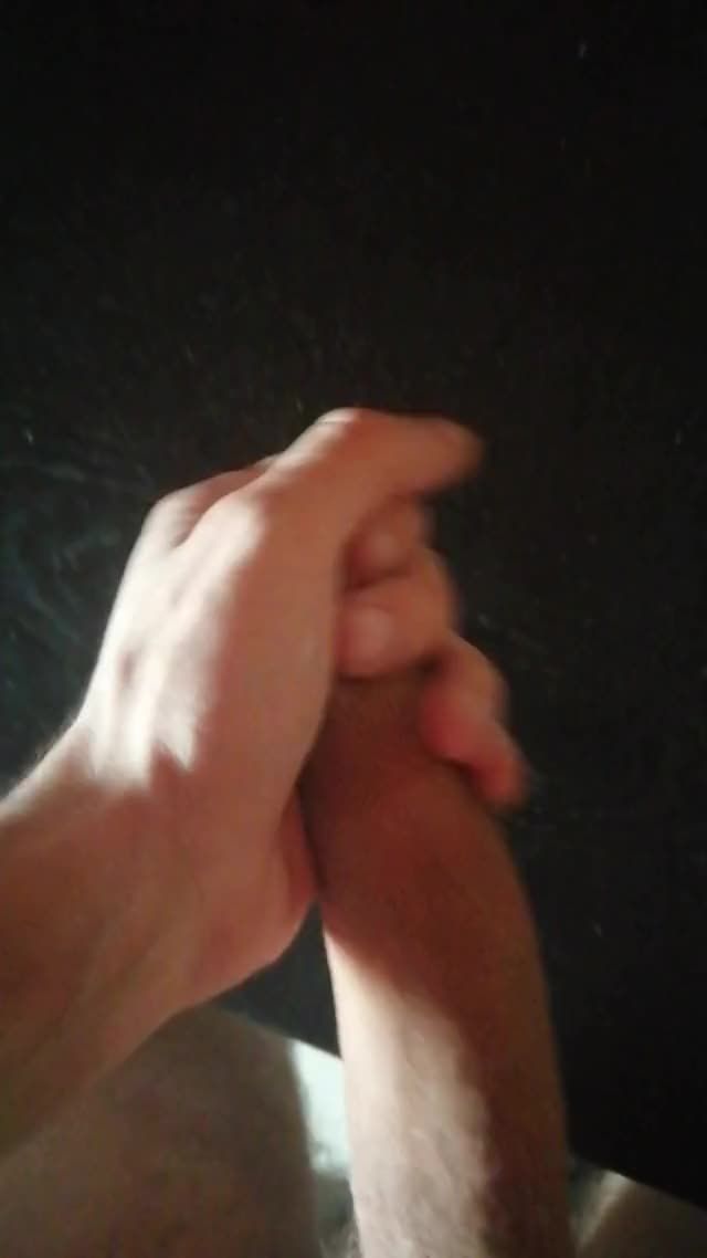 White cum on a black table