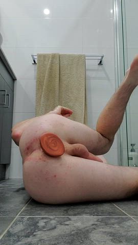 Fisting myself after using my slink