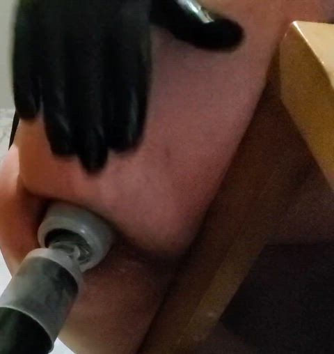 anal anal play magic wand gaping-ass gif