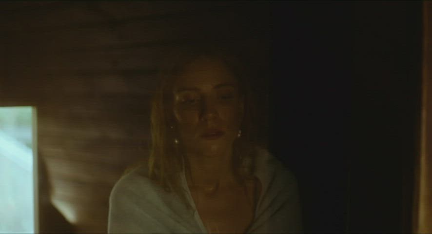 danish hairy natural tits nude sauna gif
