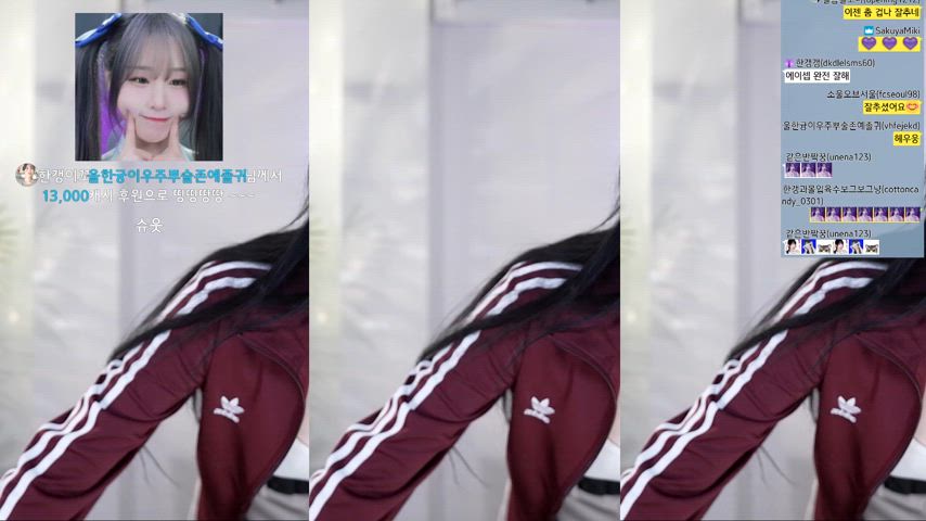 asian big tits dancing korean gif