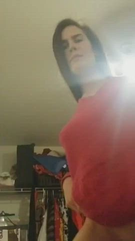 Bouncing and boobies before bed. (old stuff)