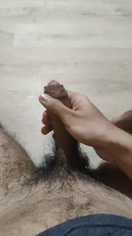 big dick cock cock milking cum jerk off male masturbation orgasm gif