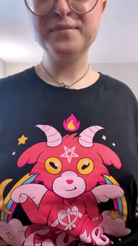 My shirt says "cute as hell" and I don't think that's a matter of opinion