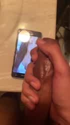 Next time I need to step back a lil lol. Aliyah Cum tribute