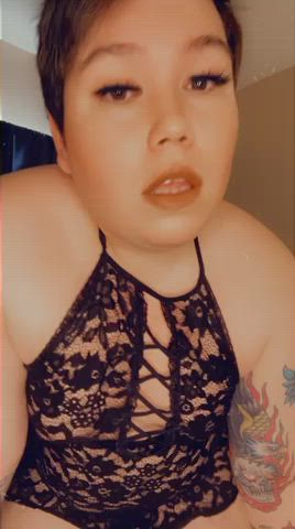 Wish I was dressing for a black daddy right now! What would you do if you saw me