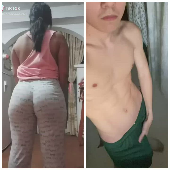 BWC BabeCock Big Ass Jiggling Latina Thick TikTok gif