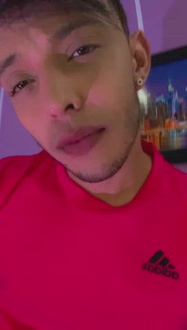 big dick cock gay skinny smoking solo thick twink webcam gif